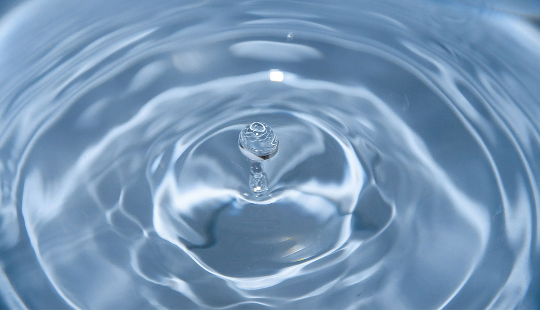 Primer plano de agua